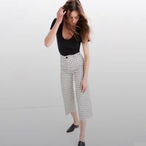 Madewell Langford Wide-Leg Crop Pants